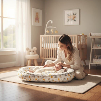 Matelas respirant pour nouveau-né, couffin/réducteur de lit portable e-commerce