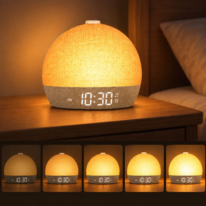 Réveil lumineux avec différents niveaux d’intensité
