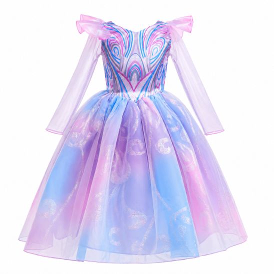 Robe princesse petite fille packshot vue de face