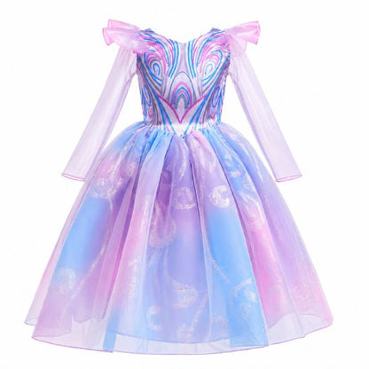 Robe princesse petite fille packshot vue de face
