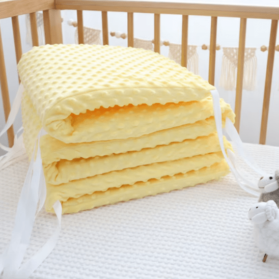 tour de lit bébé doux cocon hypoallergénique pour peau sensible