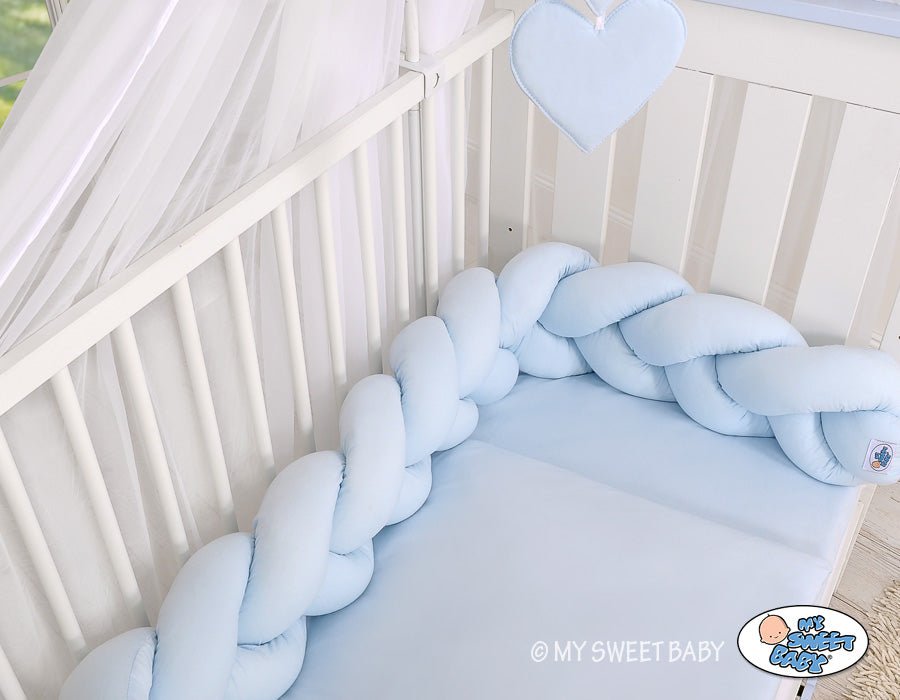 Tour de lit bébé - doux cocon douillet