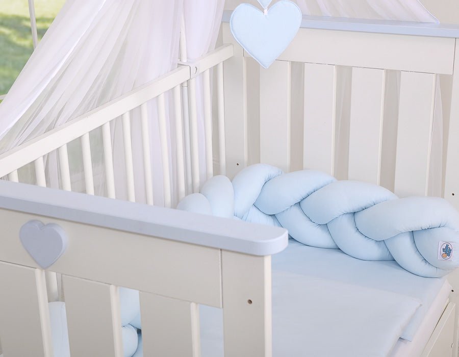Tour de lit bébé - doux cocon douillet