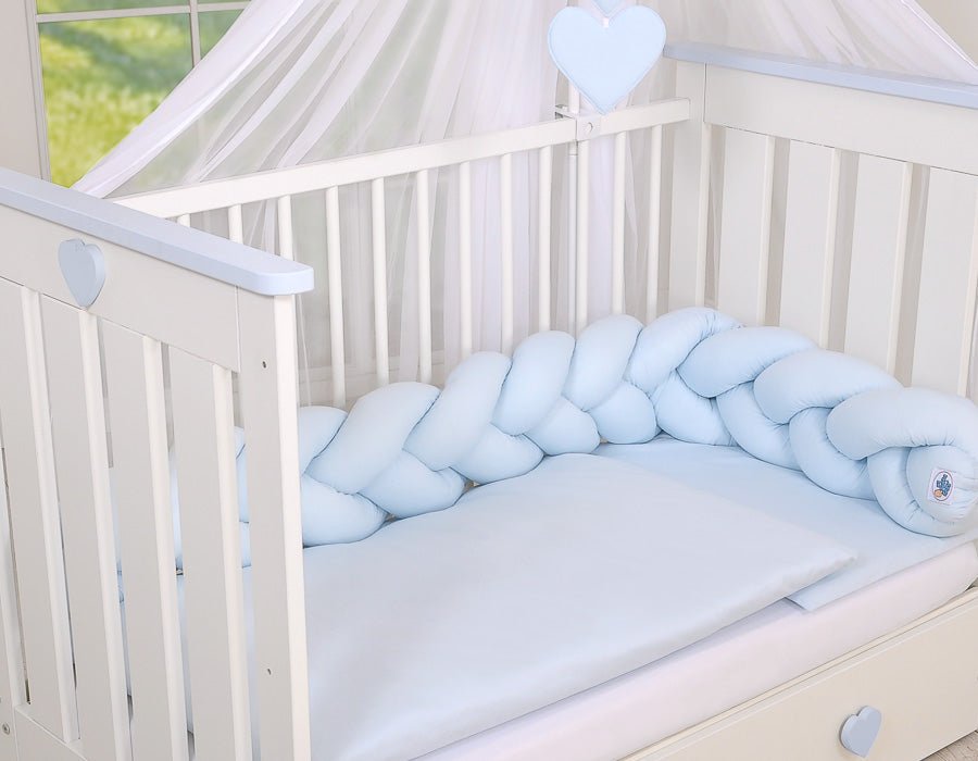 Tour de lit bébé - doux cocon douillet