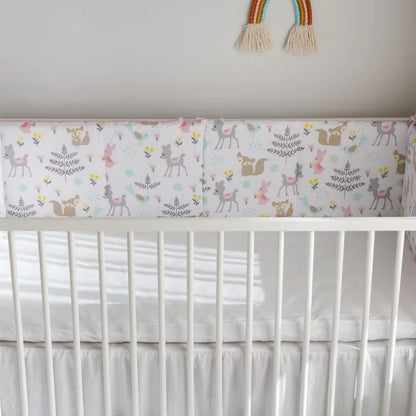 Tour de lit bébé protecteur pour berceau – sécurité et confort nocturne