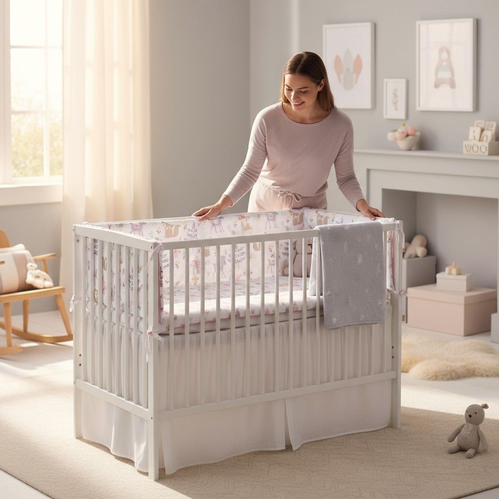 Tour de lit bébé forêt enchantée – modèle exclusif Spot Bébé