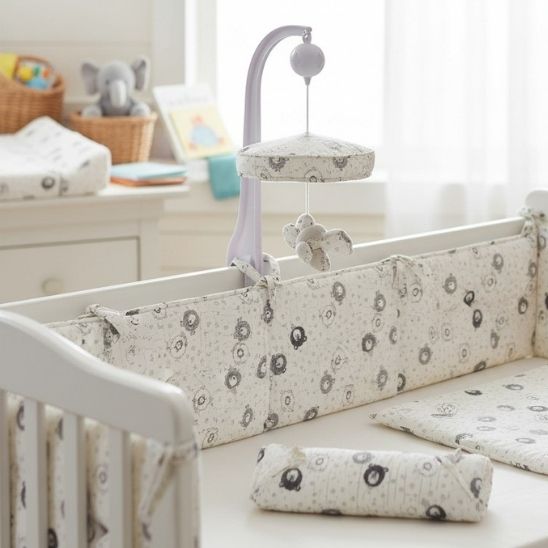 Tour de lit garçon collection Petits Explorateurs, protection complète du lit – Spot Bébé™