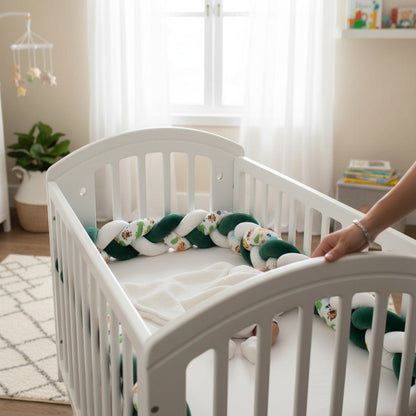 Tour de Lit bébé - Lucky décoration jungle apaisante