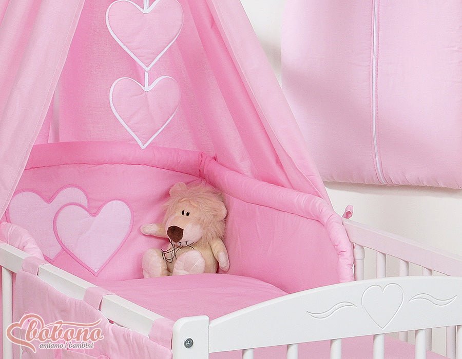 Tour de Lit Bébé Tresse – Bleu Douceur en Velours