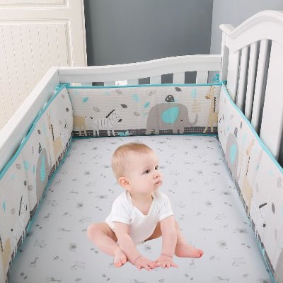 Tour de lit respirant – Safari animaux tendres - Spot Bébé