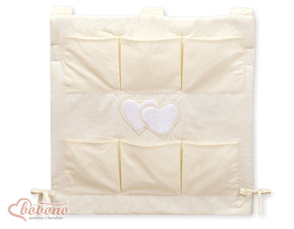 Tour de lit tresse rose pastel – Tresse de lit 3 brins pour bébé