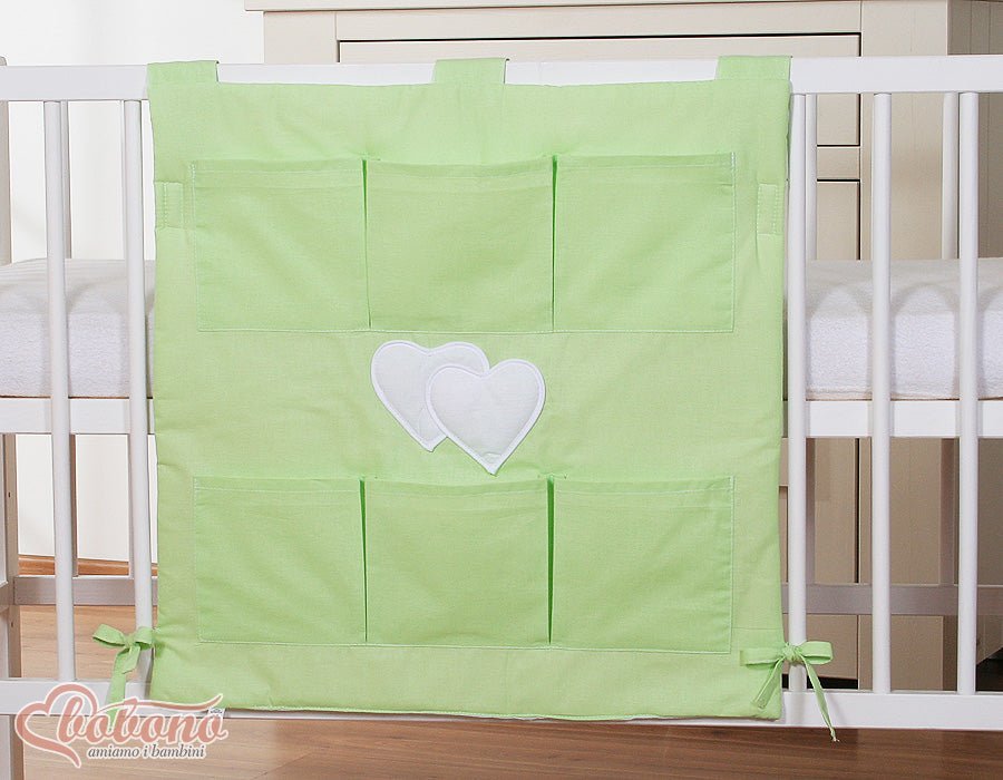 Tour de lit tresse rose pastel – Tresse de lit 3 brins pour bébé