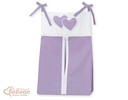 Tour de lit tresse vieux rose – Tresse de lit 4 brins pour bébé