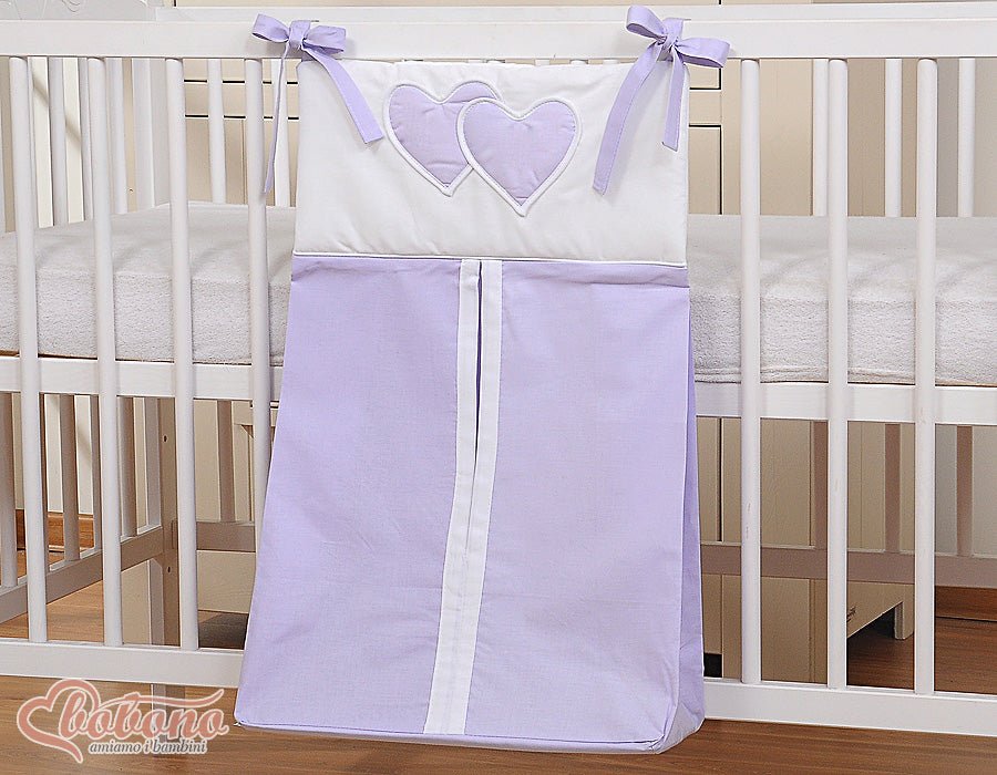 Tour de lit tresse vieux rose – Tresse de lit 4 brins pour bébé
