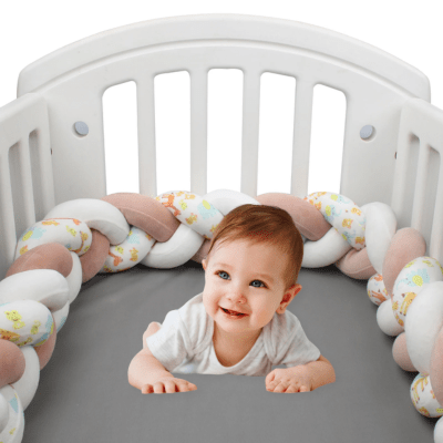 Tour de Lit – Velours Doux et Respirant pour Bébé – Accessoire bébé doux | Spot Bébé