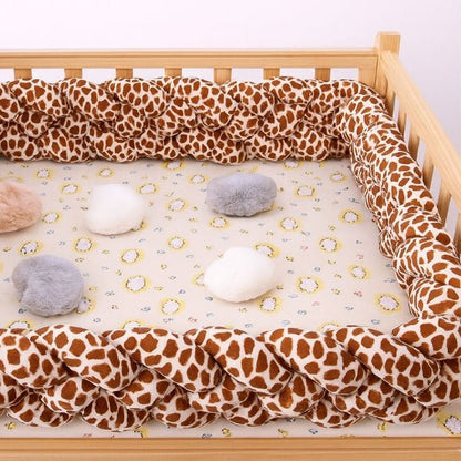 Tour de lit girafe 4 brins, idée cadeau naissance pratique