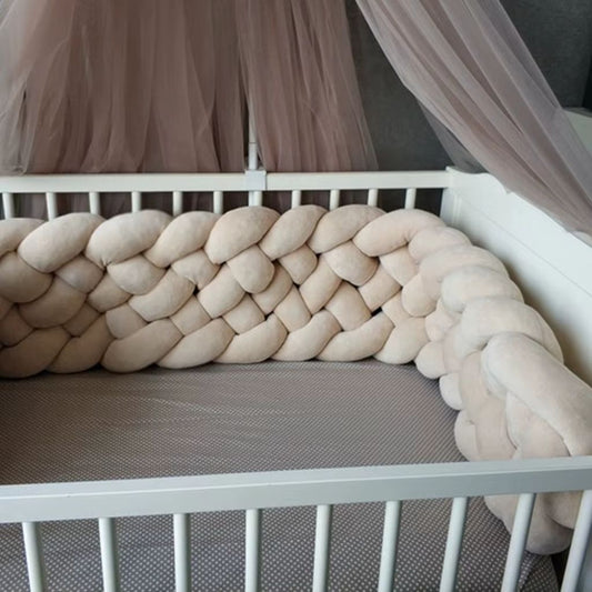 Tresse de lit bébé 6 brins design moderne