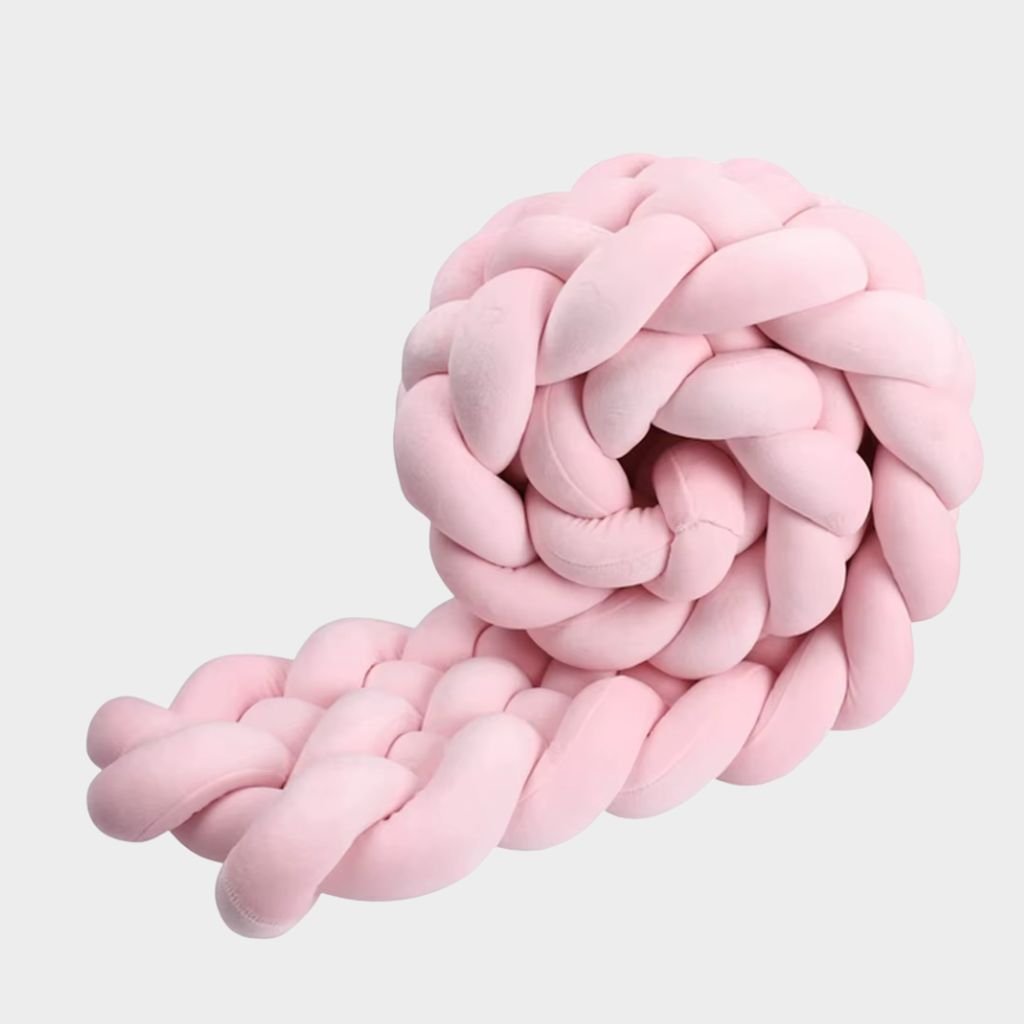 Tour de lit bébé UltraDoux tressé 6 brins