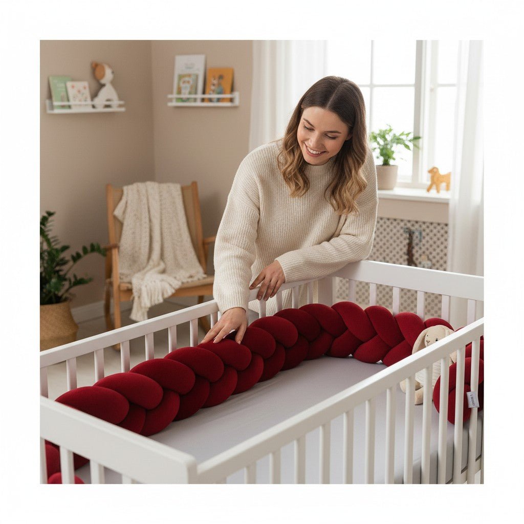 Tresse de Lit Bébé | Cocon Sécurisant hypoallergénique