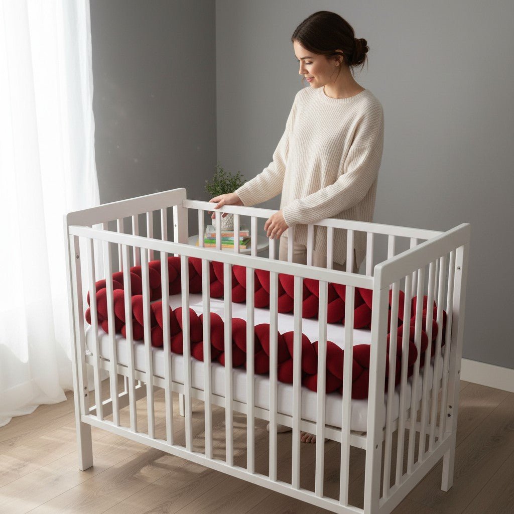 Tresse de Lit Bébé | Cocon Sécurisant pour berceau nouveau-né