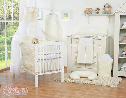 Tresse de Lit - Bébé vert turquoise sécurisée et décorative pour lit bébé
