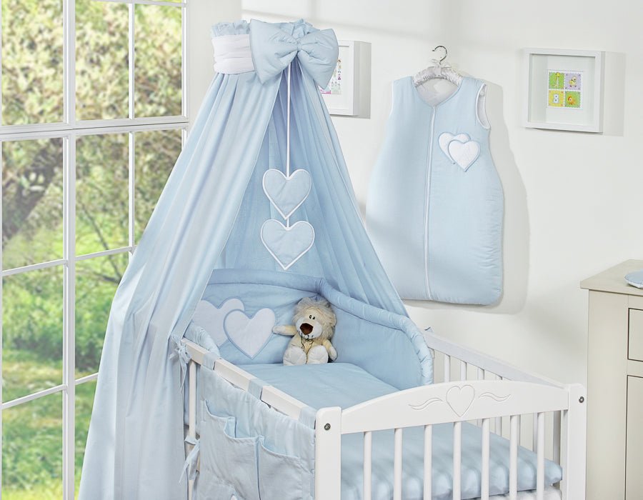 Tresse de Lit - Bébé vert turquoise sécurisée et décorative pour lit bébé