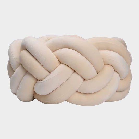 Tresse de lit bébé beige effet cocon pour chambre bébé