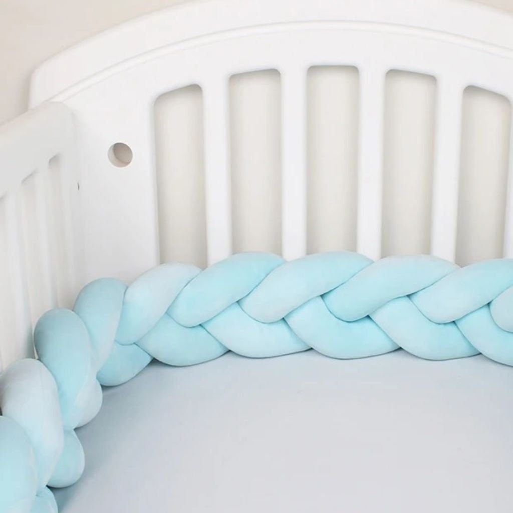 Tresse de Lit - Bleu Azur - Spot Bébé