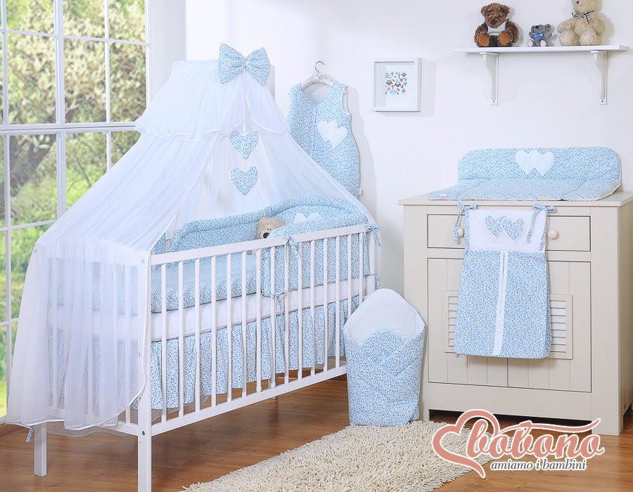 Tresse de Lit - Bleu Marine (4 Brins) | Confort & Sécurité pour Bébé