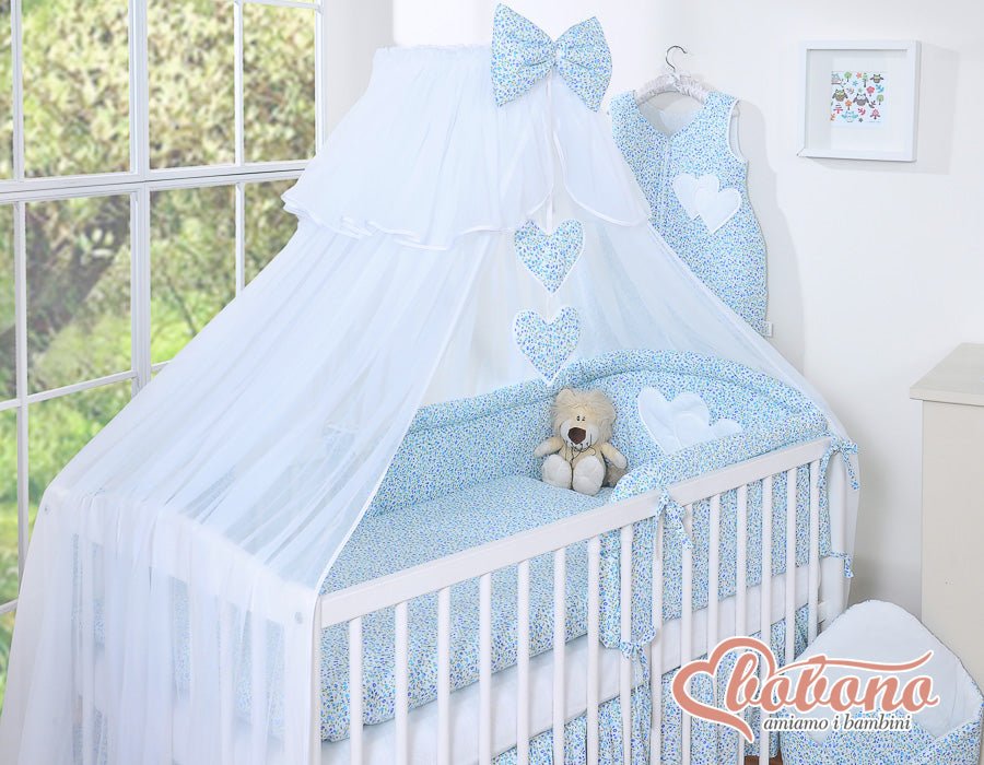 Tresse de Lit - Bleu Marine (4 Brins) | Confort & Sécurité pour Bébé