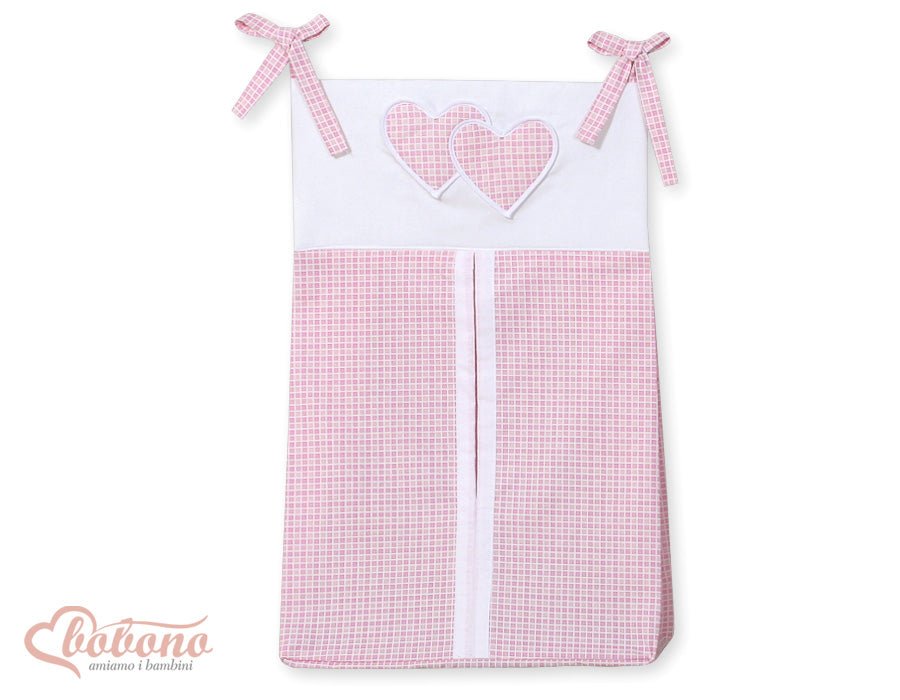 Tresse de lit rose – Le tour de lit tressé qui protège et apaise bébé