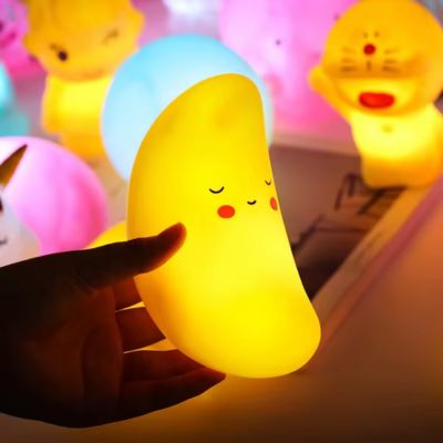 Veilleuse bébé lune – Lumière douce et rassurante pour des nuits paisibles - Spot Bébé