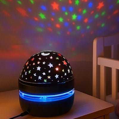 Veilleuse bebe projection plafond murale et étoilée – Accessoire bébé doux | Spot Bébé