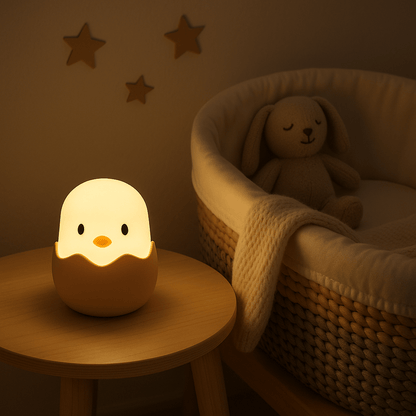 Veilleuse bébé - Tout en œuf : la veilleuse oeuf bebe douce et rassurante - Spot Bébé