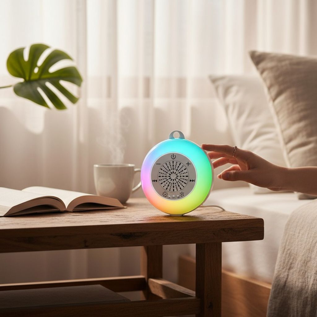 Veilleuse 3 en 1 pour bébé – lumière, musique et relaxation