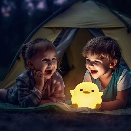 Veilleuse LED canard en Silicone pour Enfants - My choubidou time