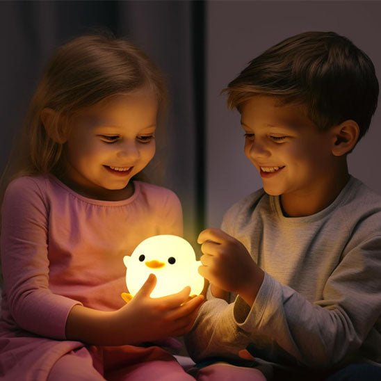 Veilleuse LED canard en Silicone pour Enfants - My choubidou time