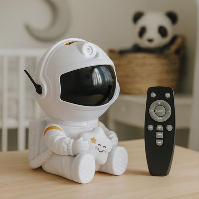 Veilleuse projection étoiles multicolores pour apaiser le sommeil